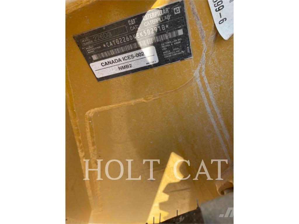 CAT 226D Φορτωτάκια