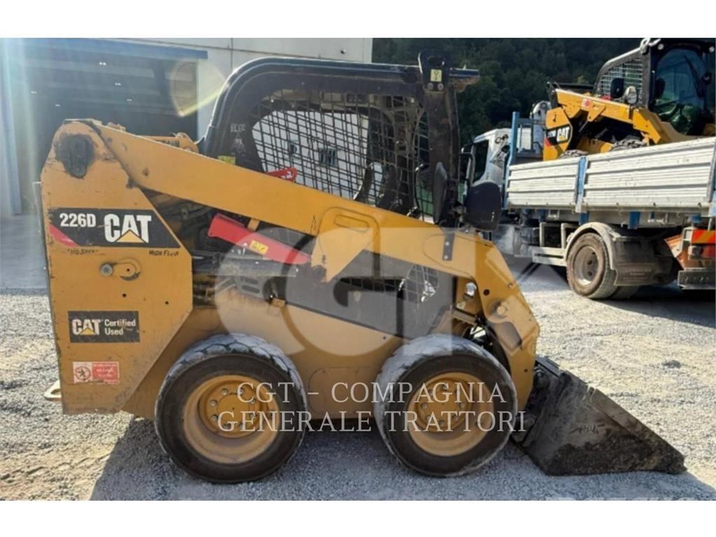 CAT 226D Minilæsser - skridstyret