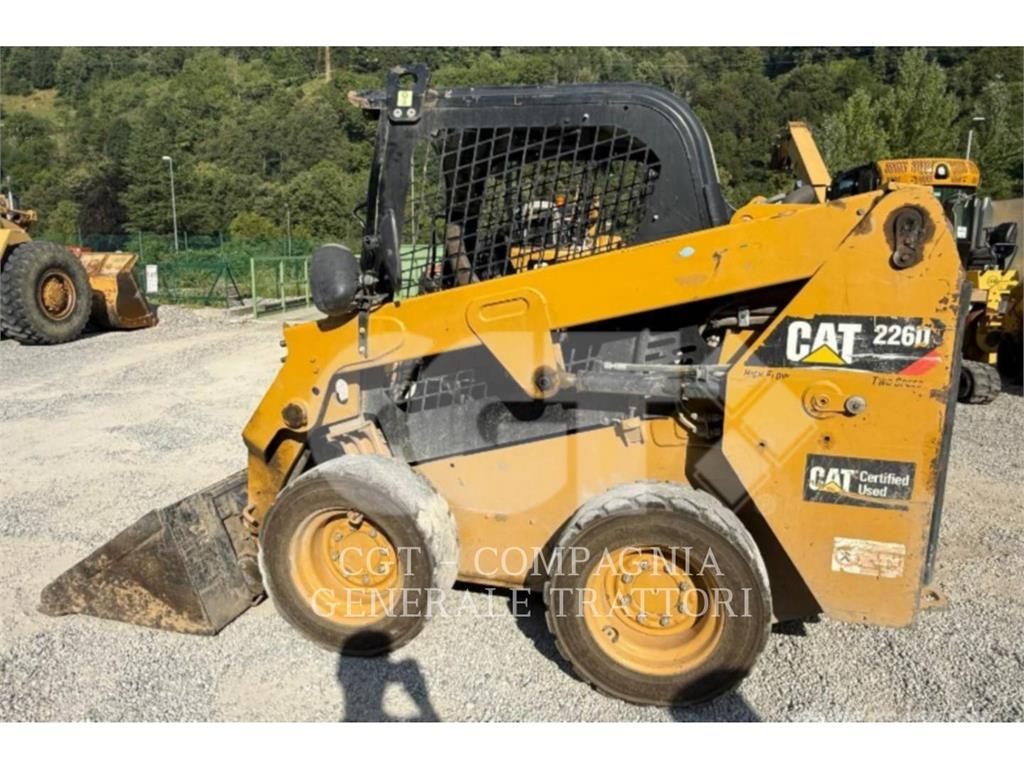 CAT 226D Minilæsser - skridstyret