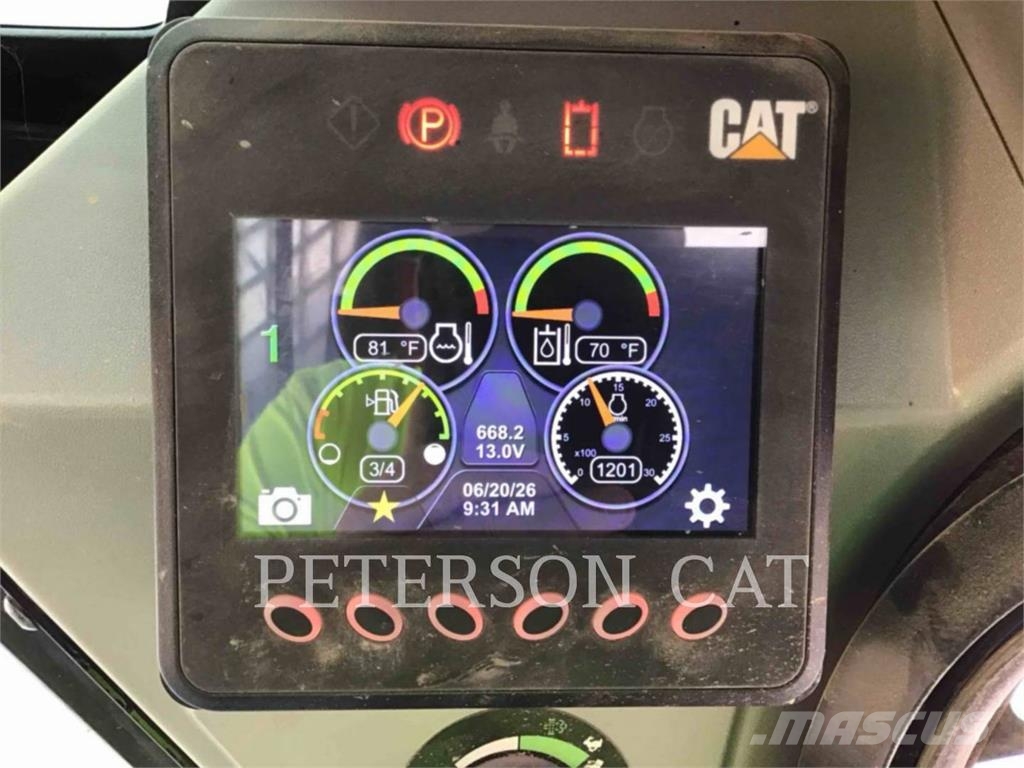 CAT 226D3 Minilæsser - skridstyret