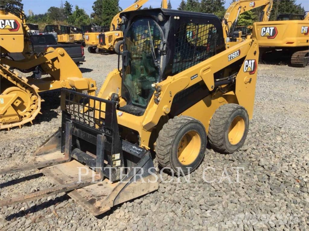 CAT 226D3 Mini Pale Gommate