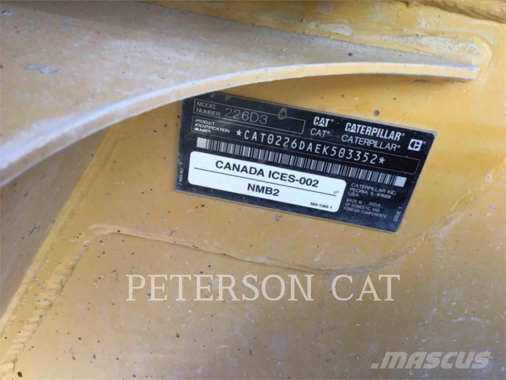 CAT 226D3 Skid steer loaders
