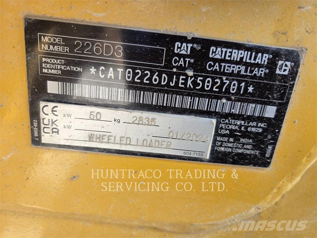 CAT 226D3 Φορτωτάκια