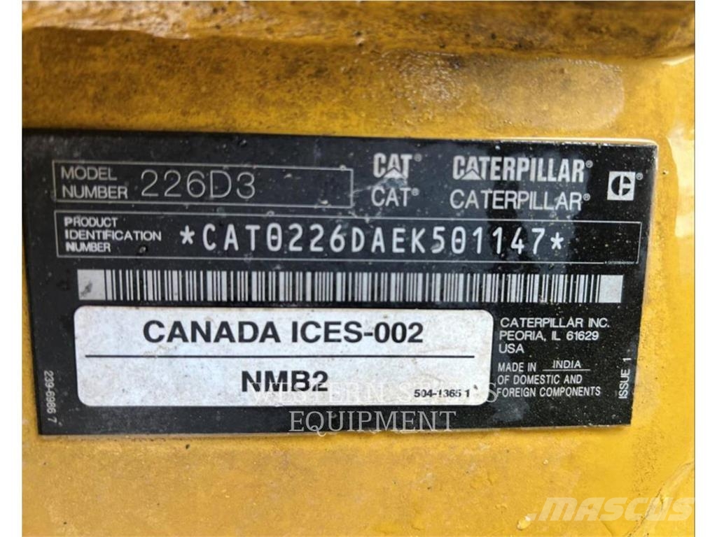 CAT 226D3 Φορτωτάκια