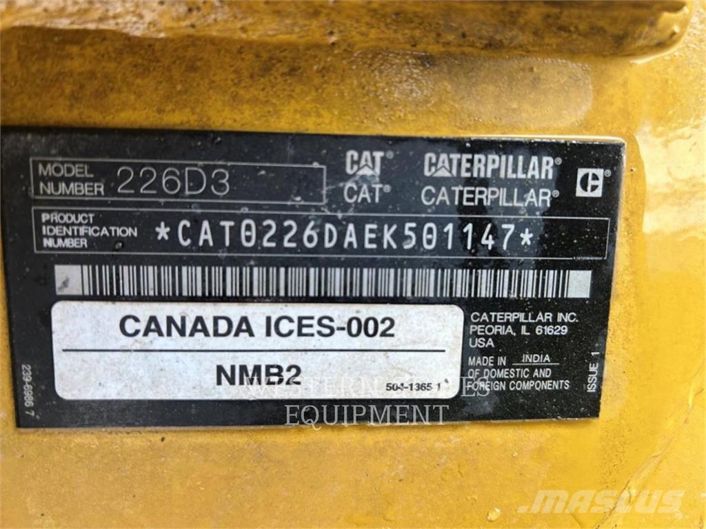 CAT 226D3 Φορτωτάκια