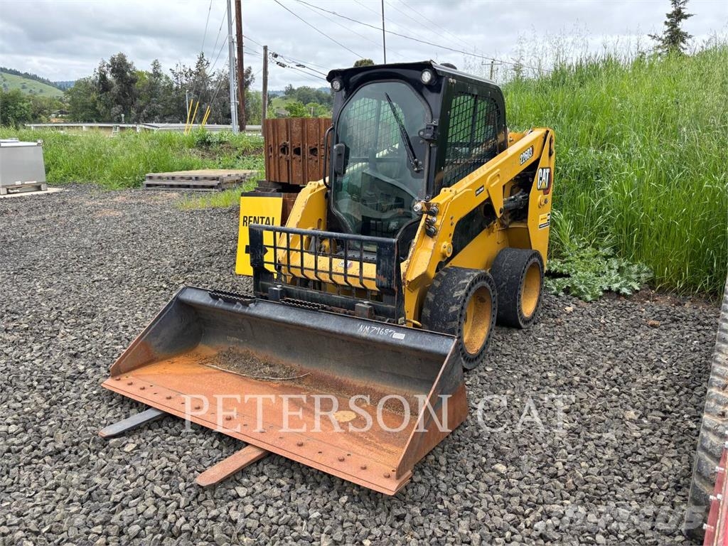 CAT 226D3 Minilæsser - skridstyret