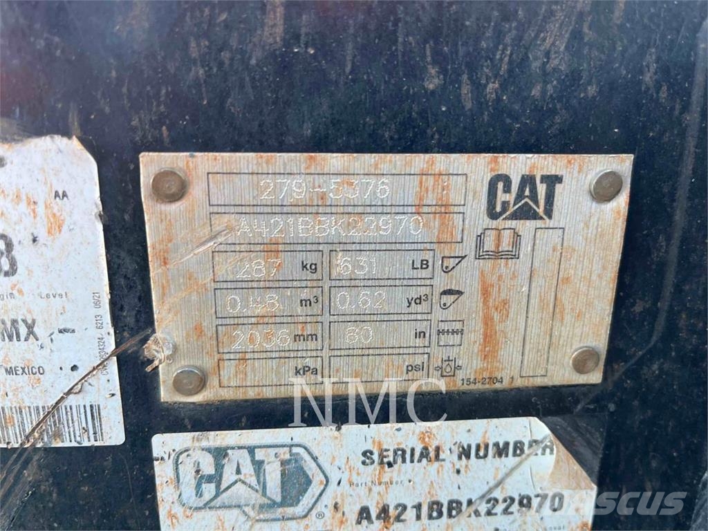 CAT 236D3 Minilæsser - skridstyret