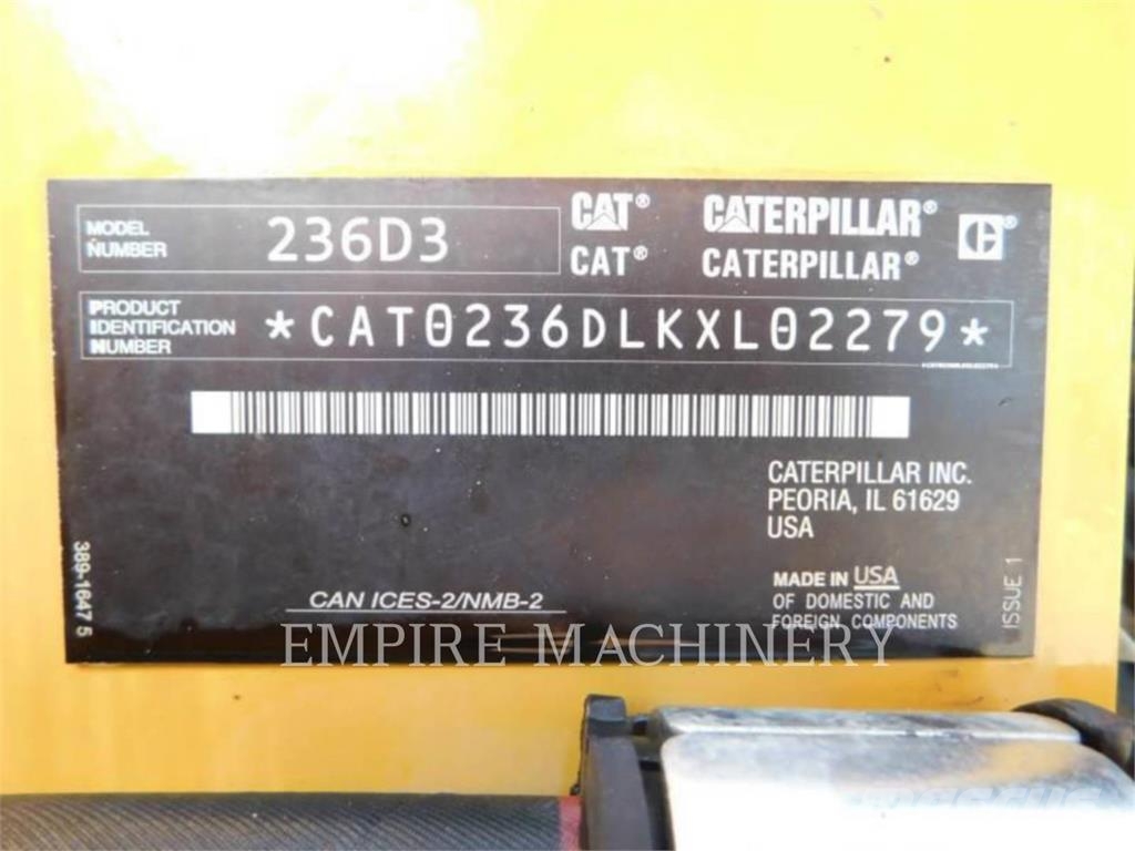 CAT 236D3 Kompaktlaadurid
