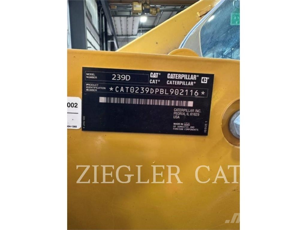 CAT 239D Rupsladers