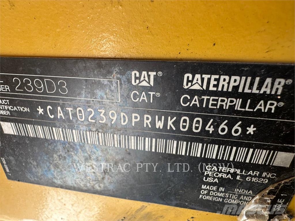 CAT 239D3 Φορτωτές με ερπύστριες