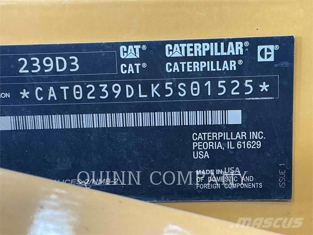 CAT 239D3 Chargeuse compacte