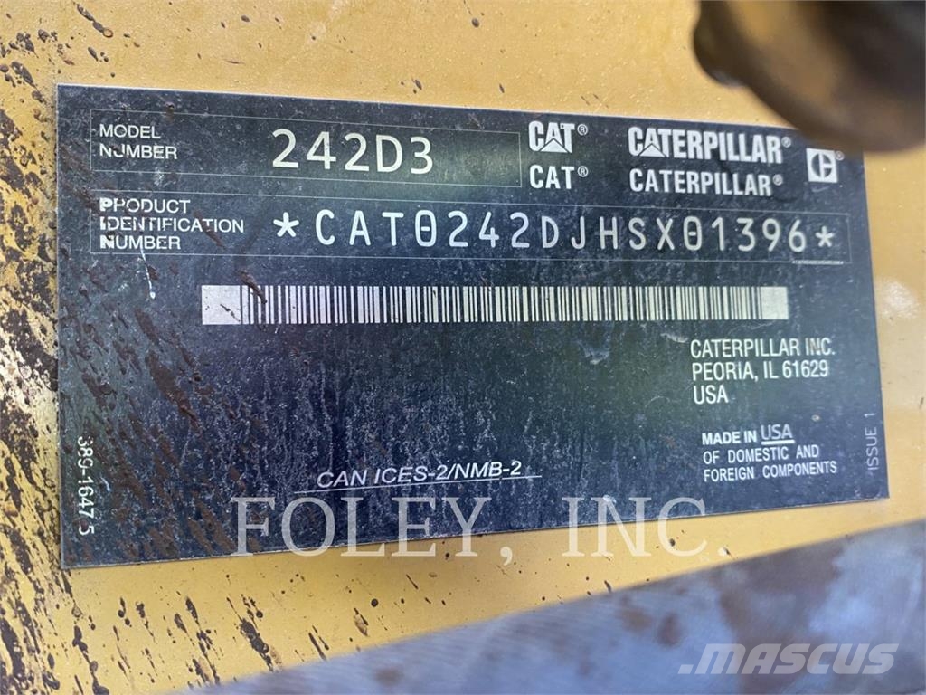 CAT 242D3 Skid steer loaders