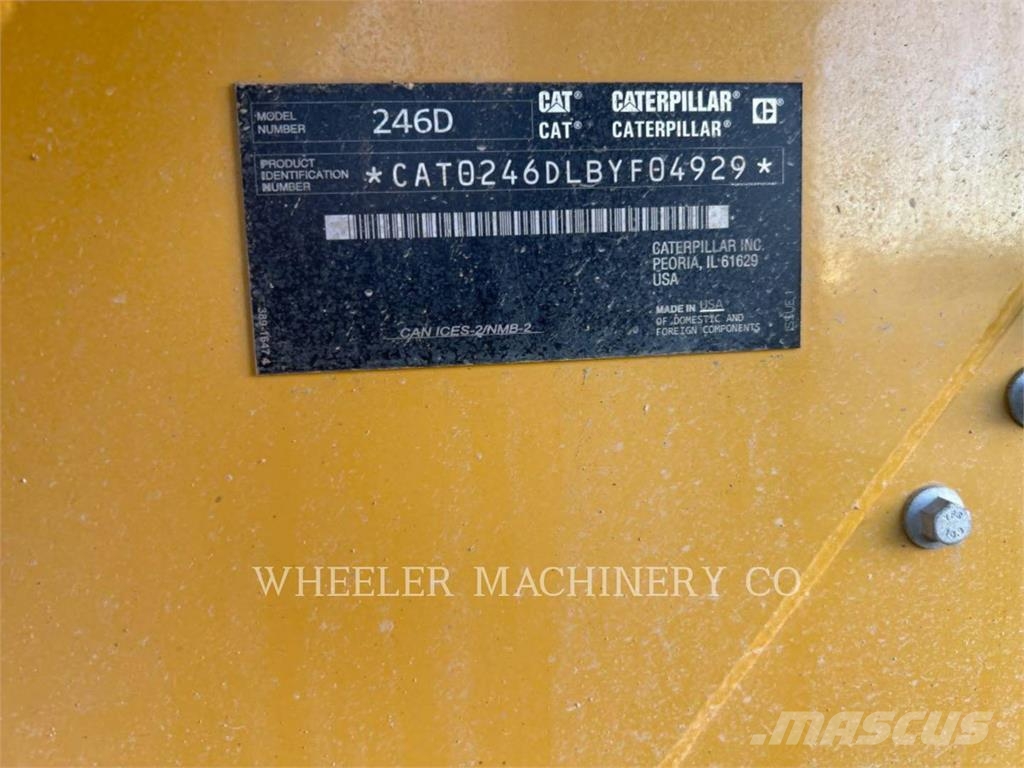 CAT 246D C3-HF Liukuohjatut kuormaajat