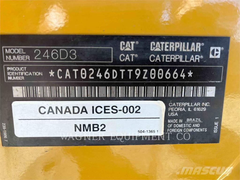 CAT 246D3 Φορτωτάκια