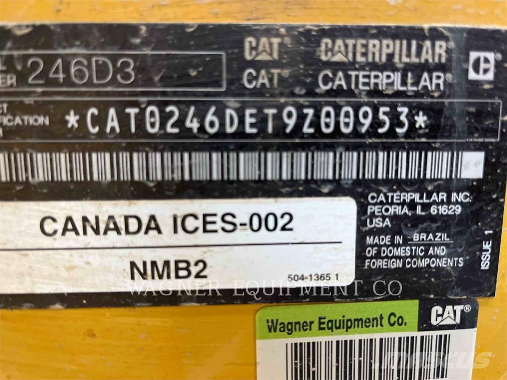 CAT 246D3 Φορτωτάκια
