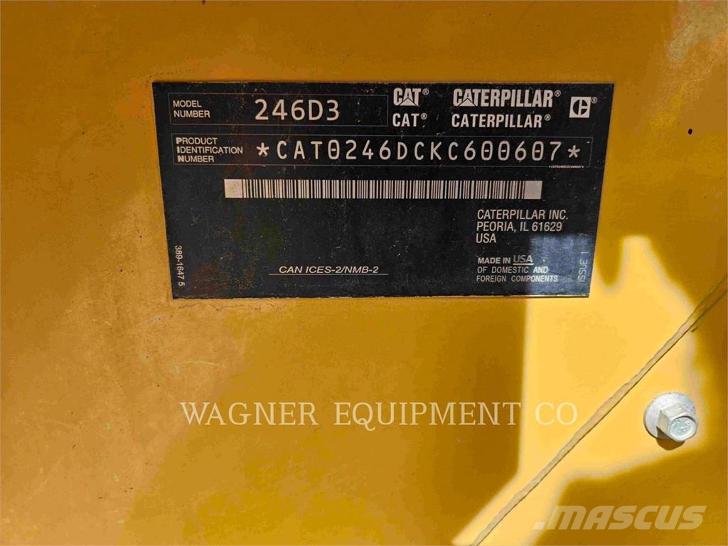 CAT 246D3 Φορτωτάκια
