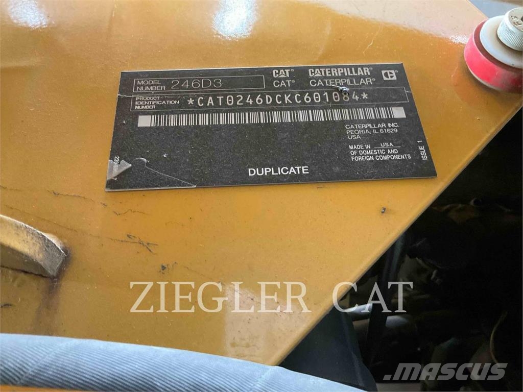 CAT 246D3 Kompaktrakodók