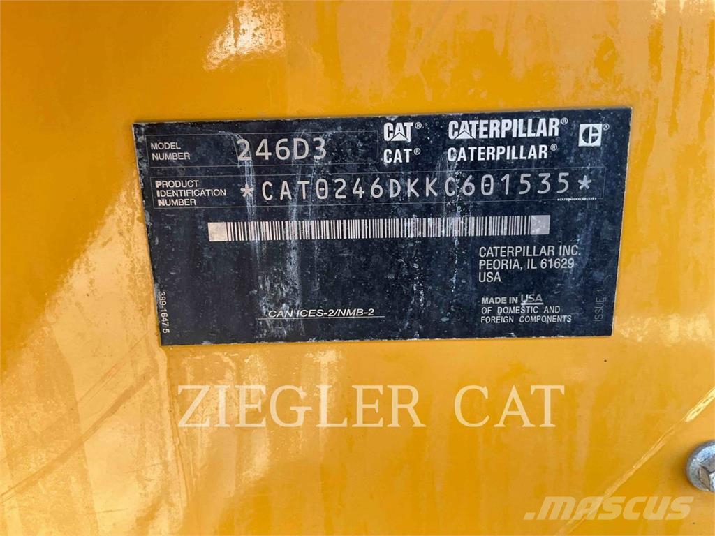 CAT 246D3 Minicargadoras