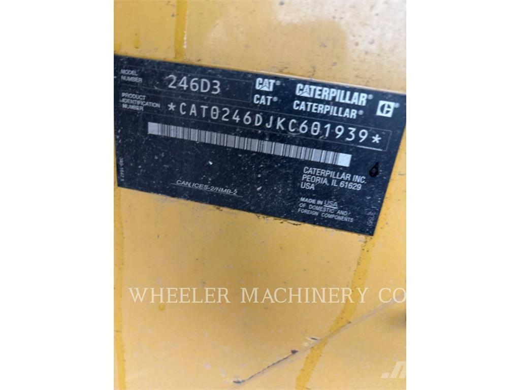 CAT 246D3 C3H2 Φορτωτάκια