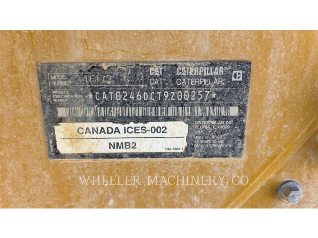 CAT 246D3 C3H2 Φορτωτάκια