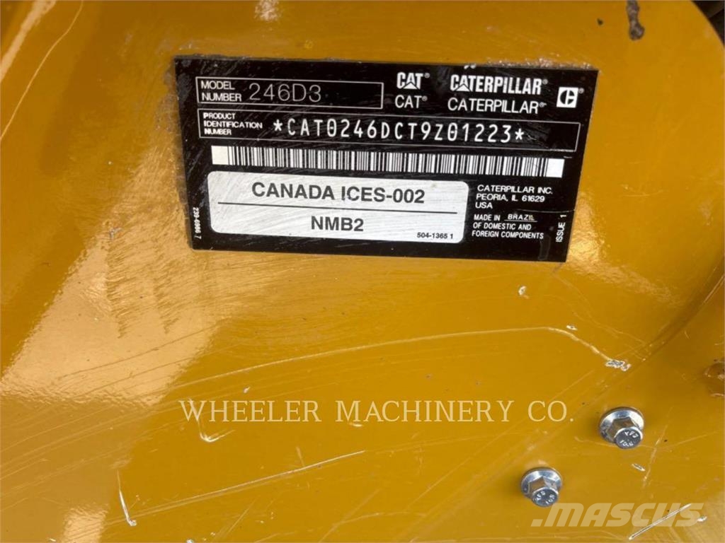 CAT 246D3 C3H2 Мини-погрузчики