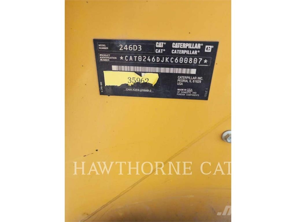 CAT 246D3 H20 Φορτωτάκια