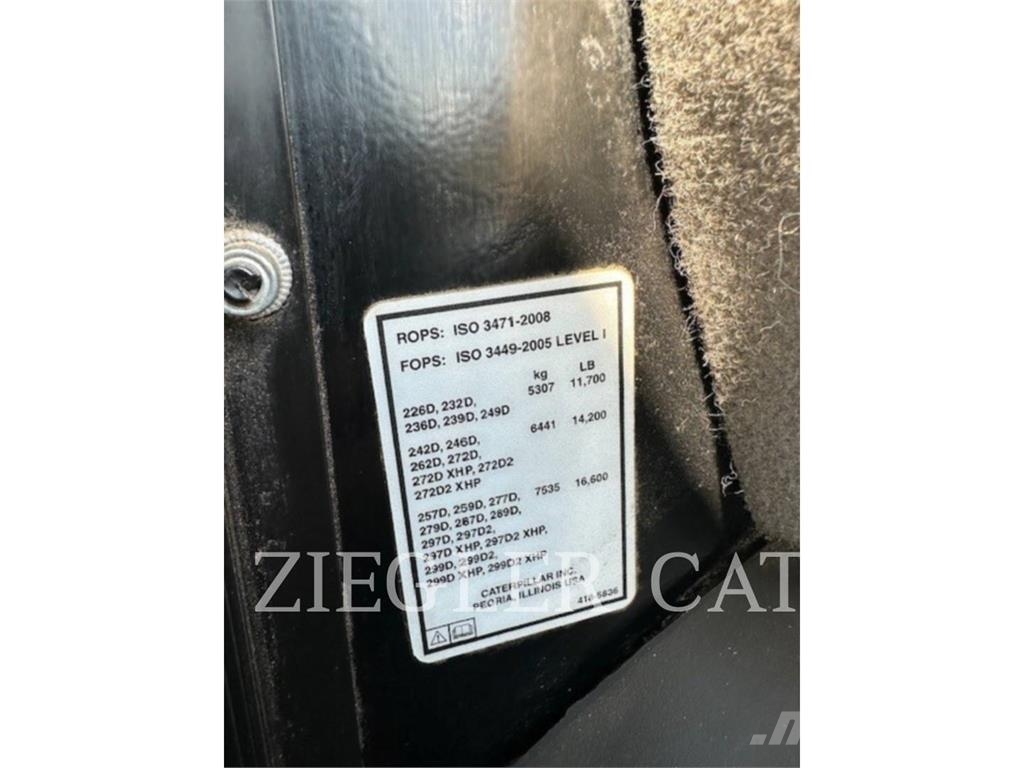 CAT 249D Nakladalci goseničarji