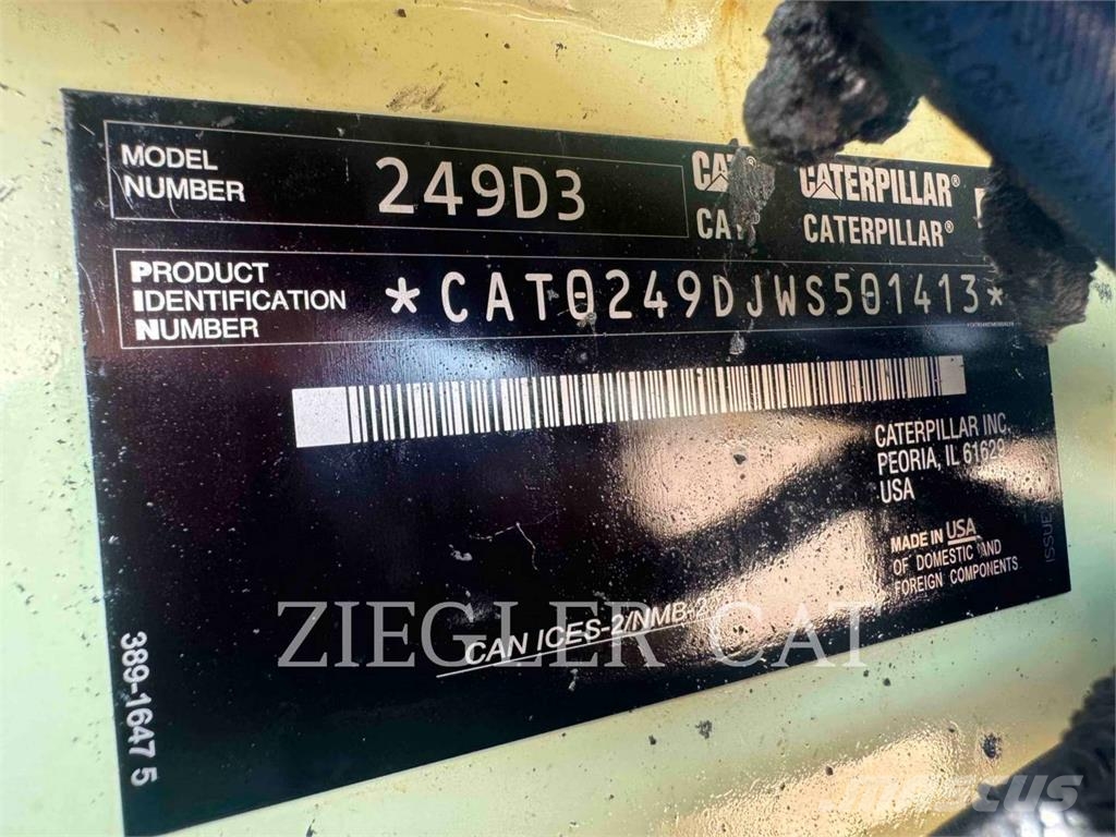 CAT 249D3 Φορτωτές με ερπύστριες