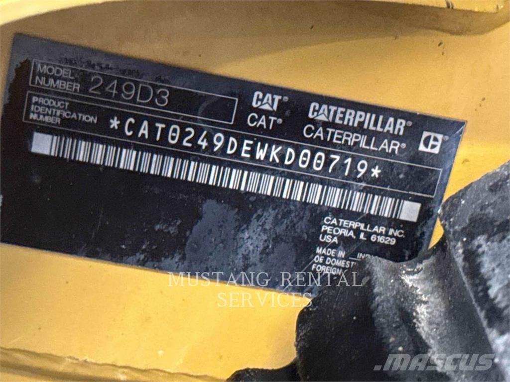 CAT 249D3 Φορτωτές με ερπύστριες