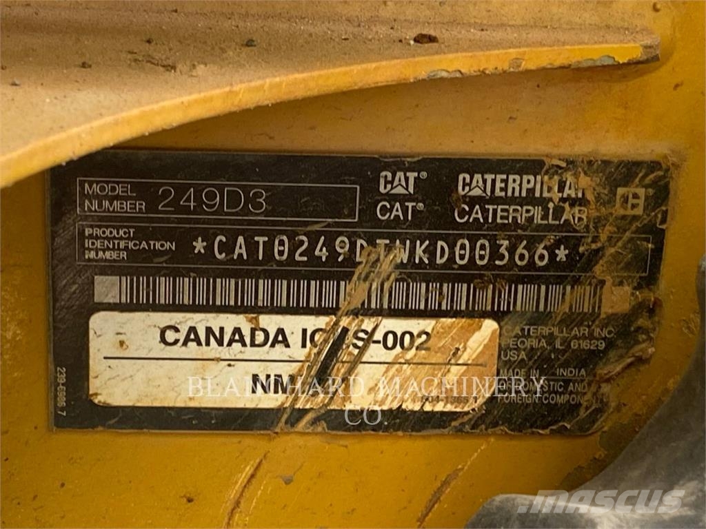 CAT 249D3 Rupsladers