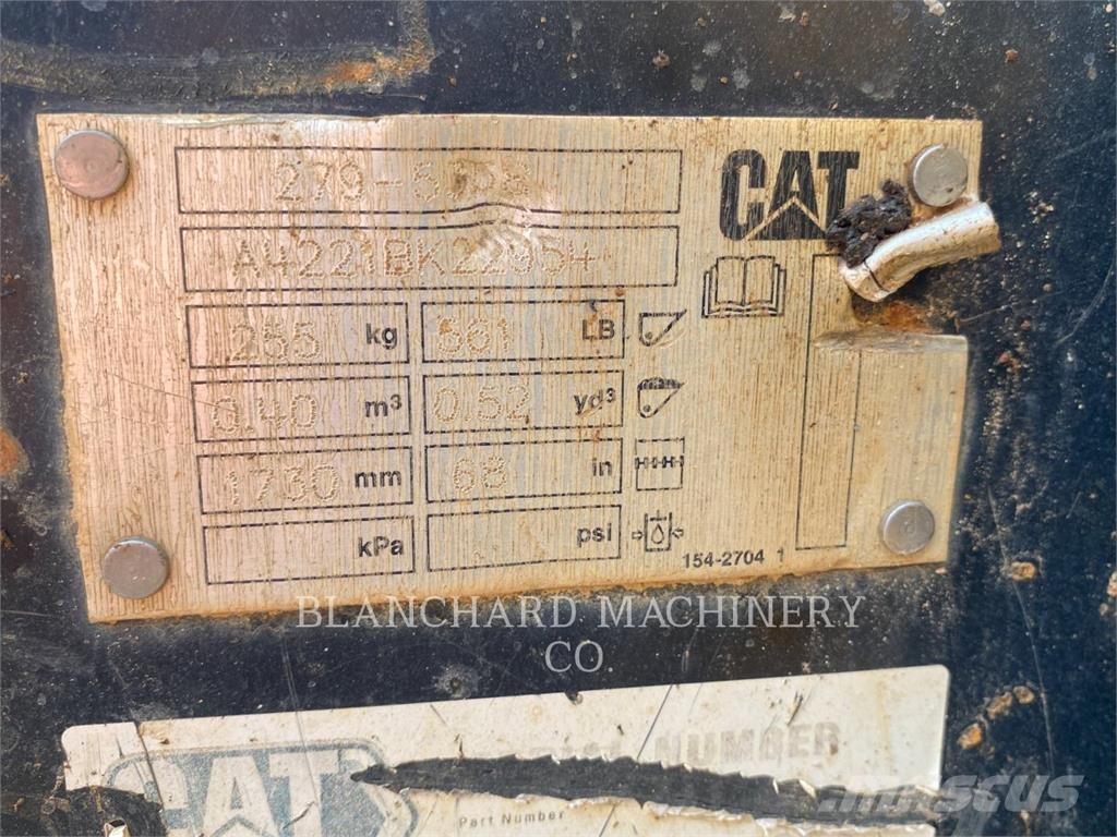 CAT 249D3 Rupsladers