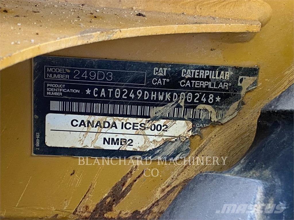 CAT 249D3 Rupsladers