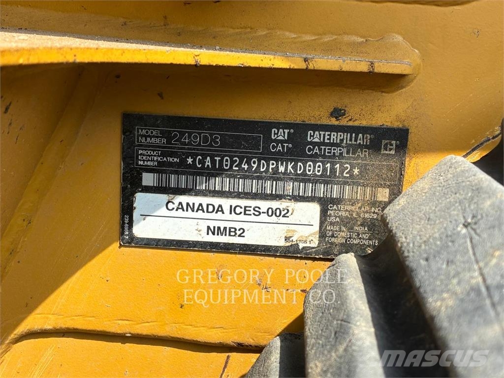 CAT 249D3 Φορτωτές με ερπύστριες