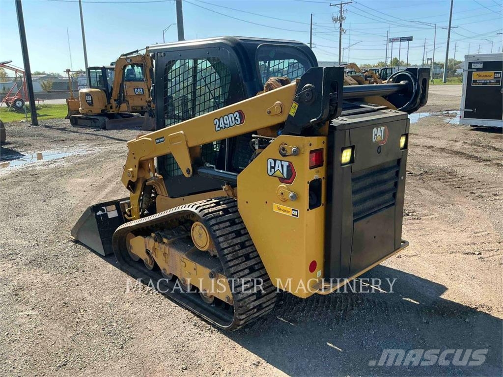 CAT 249D3 Lánctalpas homlokrakodók