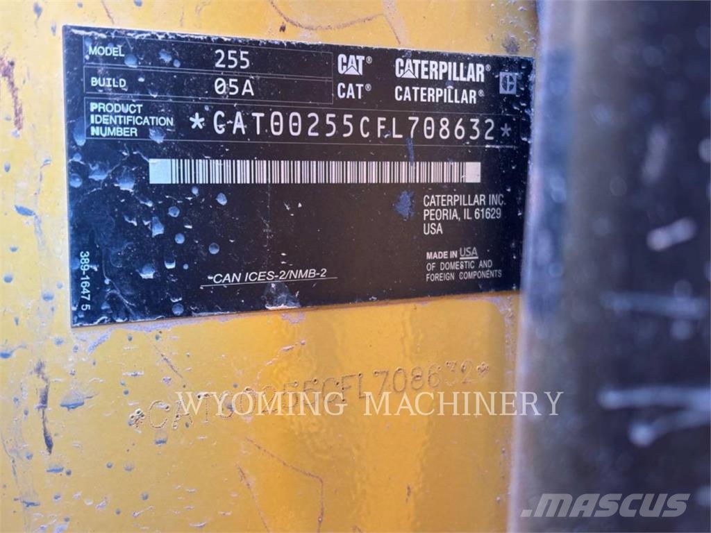 CAT 255 Skid steer loaders