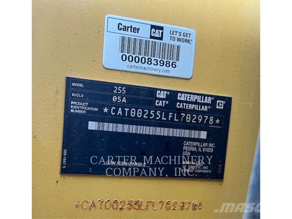 CAT 255-05 Skid steer loaders
