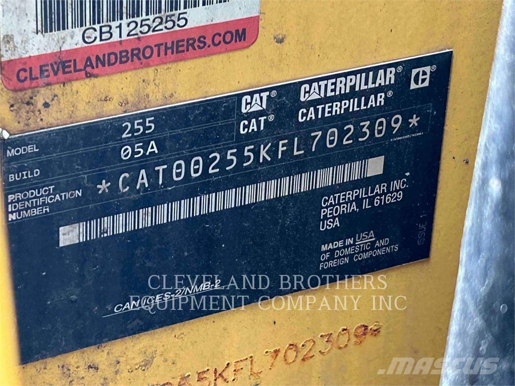 CAT 255-05 Crawler FEL's
