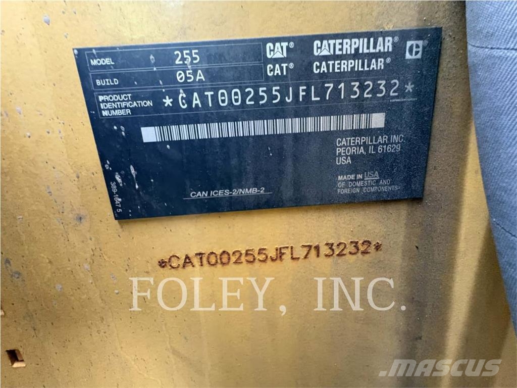 CAT 255-05 Crawler FEL's
