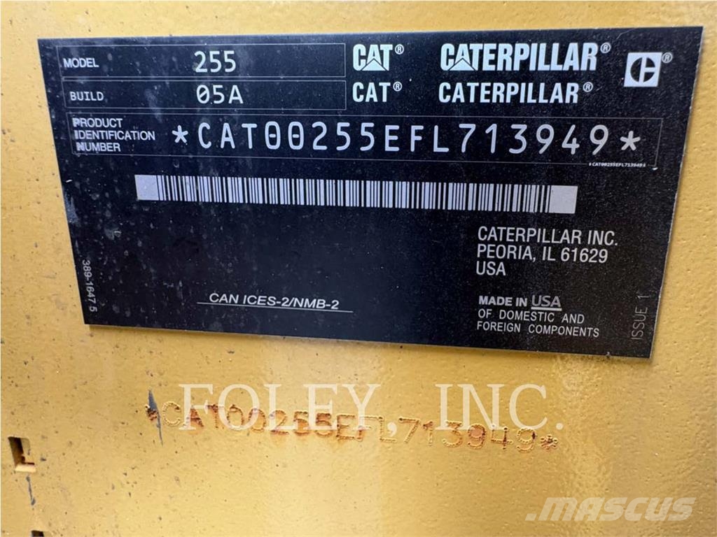 CAT 255-05 Crawler FEL's