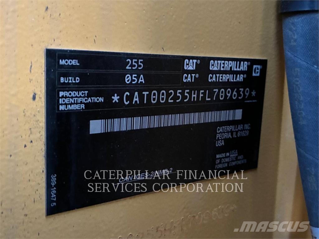 CAT 25505 궤도식 로우더