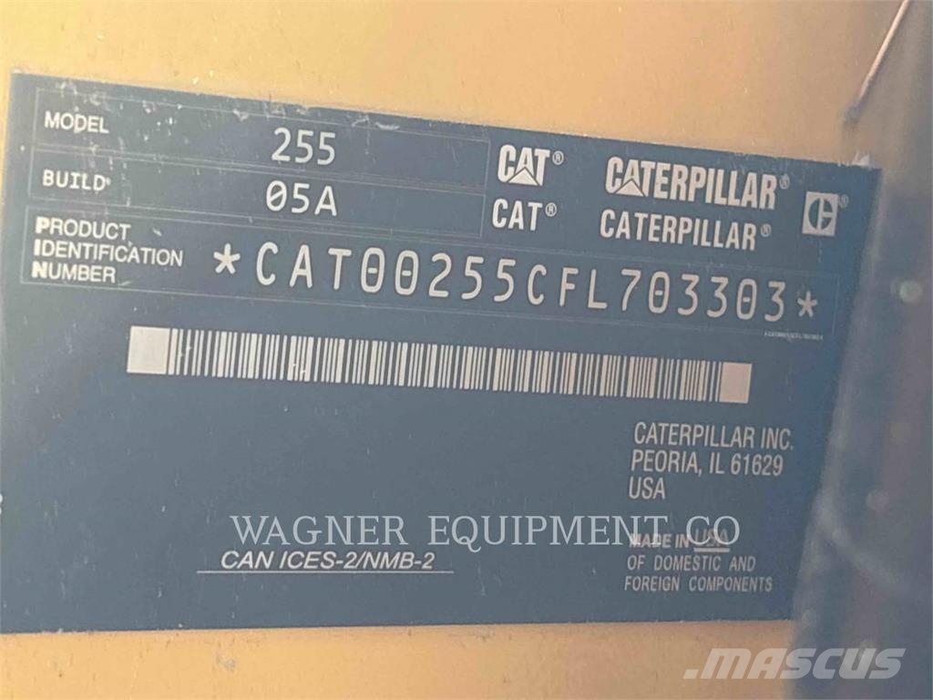 CAT 25505 Larvebåndslæssere