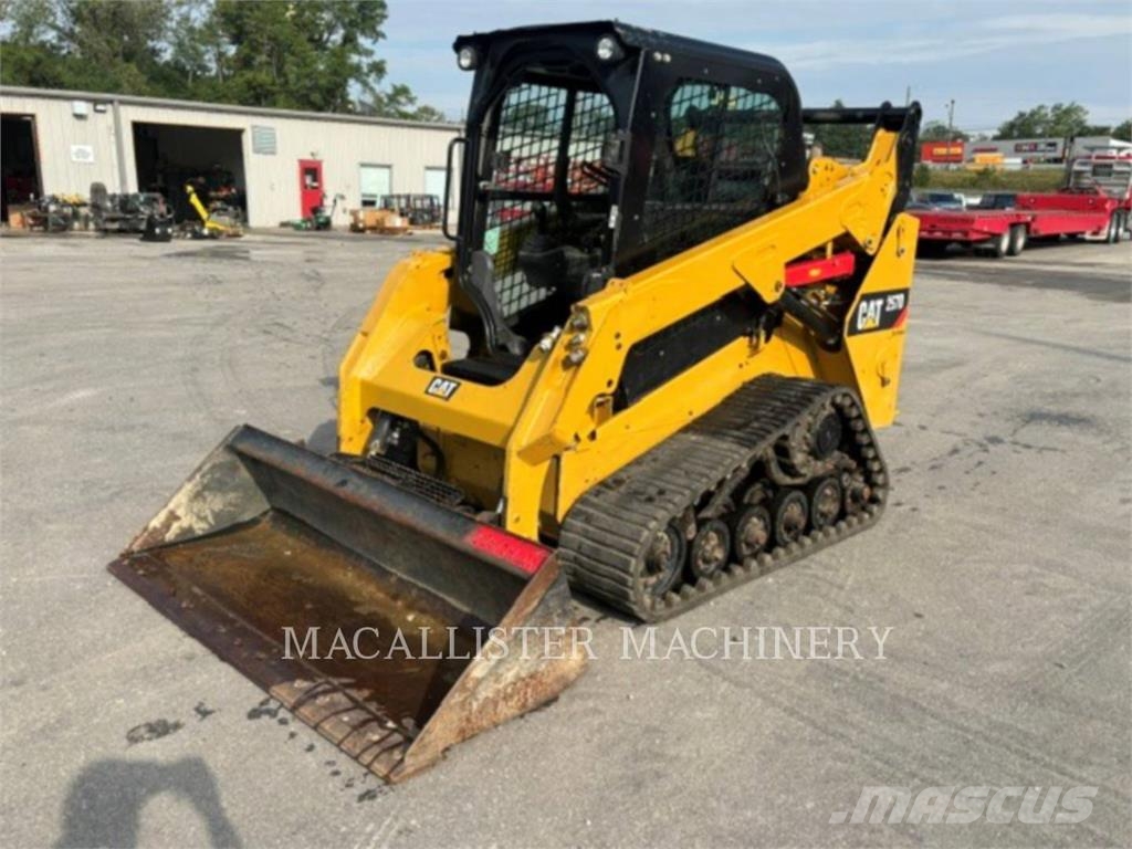CAT 257D Larvebåndslæssere