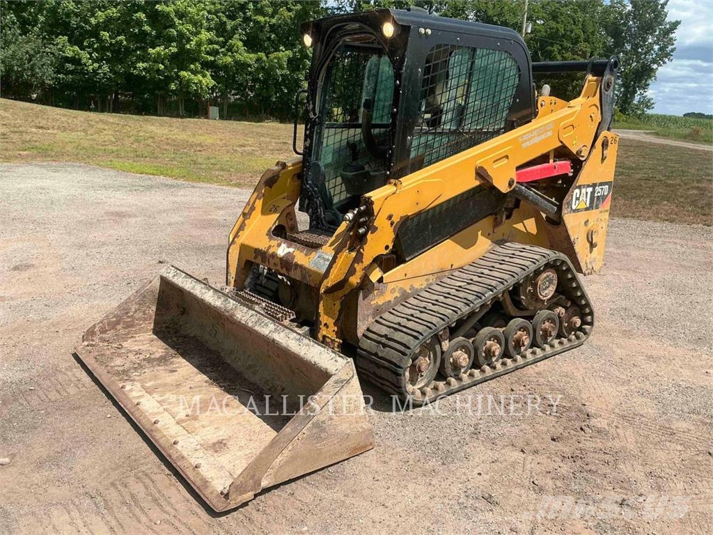 CAT 257D A2Q Larvebåndslæssere