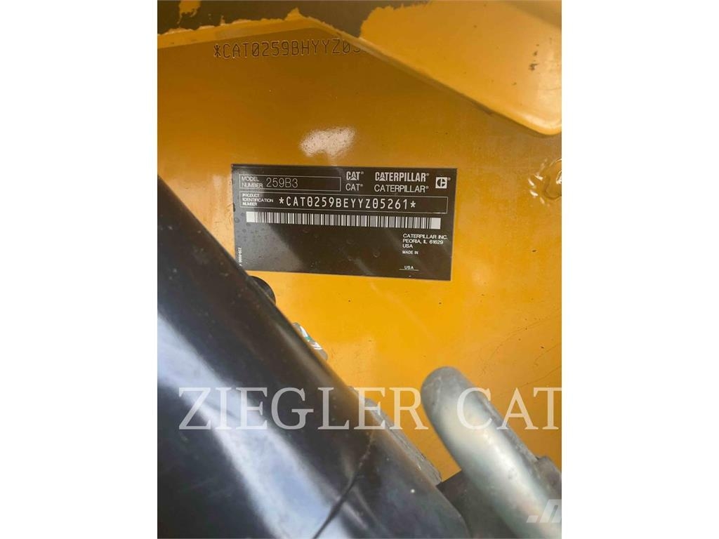 CAT 259B3 Nakladalci goseničarji