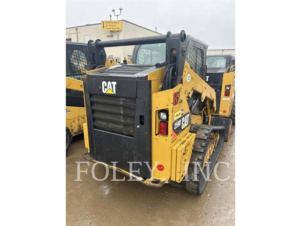 CAT 259D Rupsladers