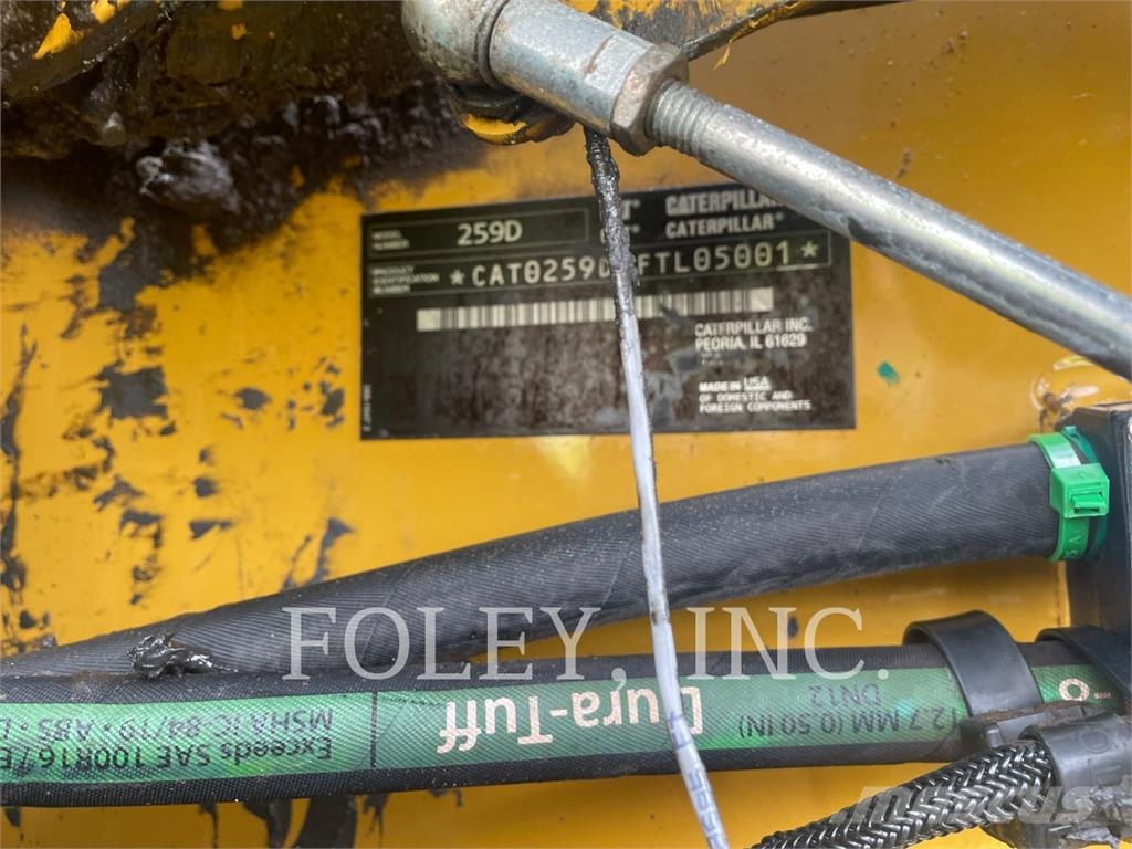 CAT 259D Rupsladers