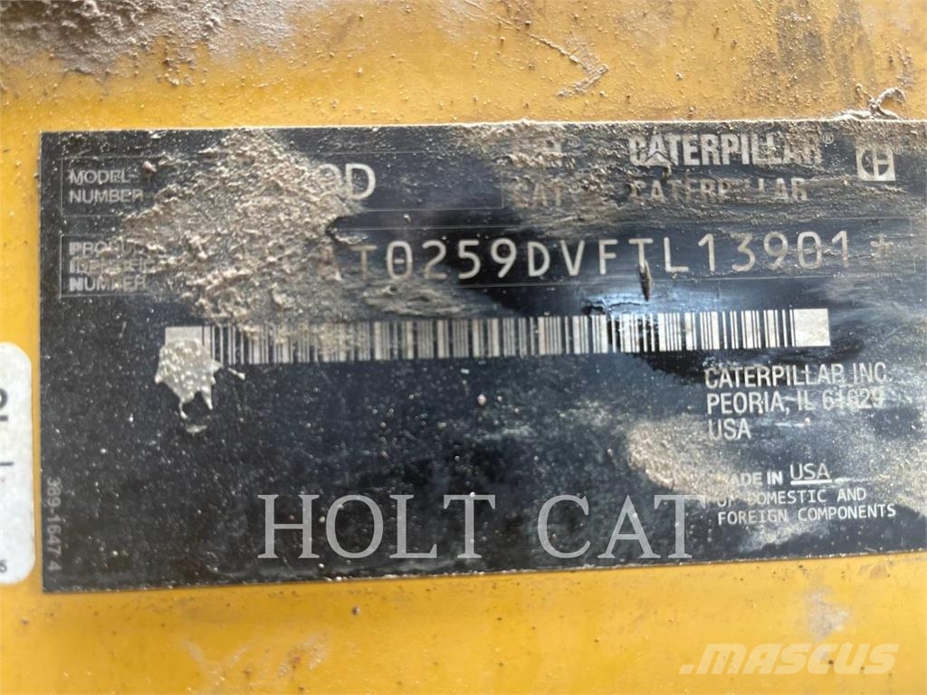 CAT 259D Crawler loaders