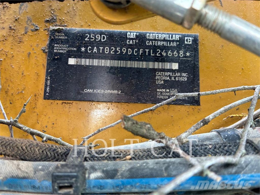 CAT 259D Φορτωτές με ερπύστριες