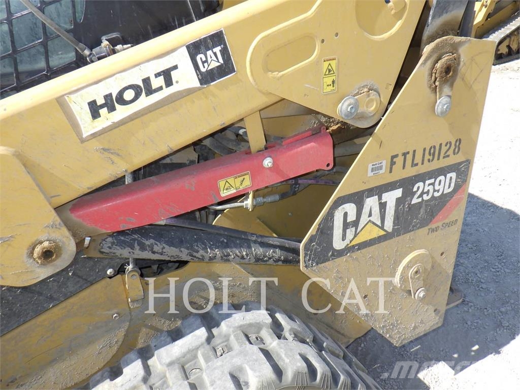 CAT 259D Φορτωτές με ερπύστριες