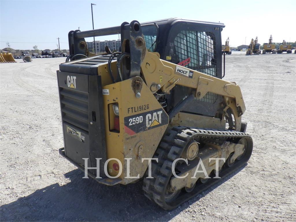 CAT 259D Φορτωτές με ερπύστριες